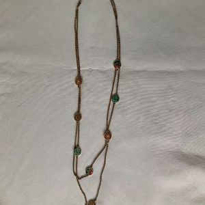 Vera Bradley Dainty Chain gold tone necklace